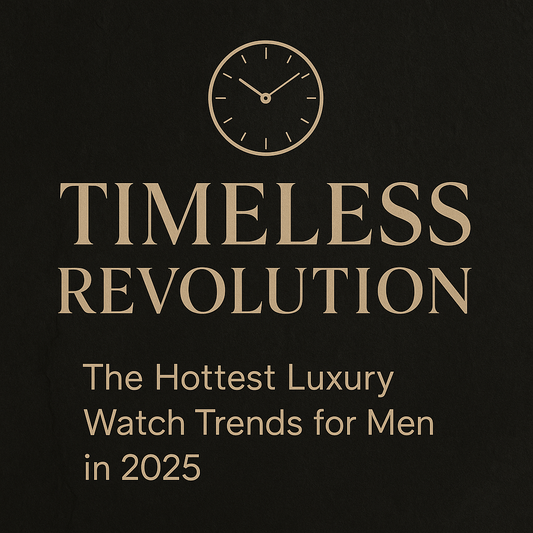 🕰️ Timeless Revolution: The Hottest Luxury Watch Trends for Men in 2025