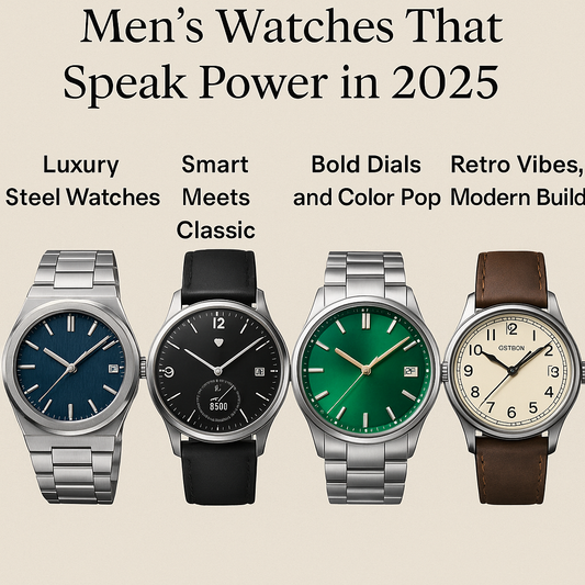 Time in Style: Essential Men's Watches That Speak Power in 2025