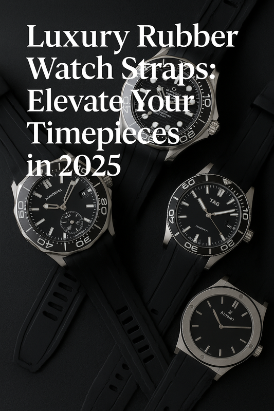 Luxury Rubber Watch Straps: Elevate Your Timepieces in 2025