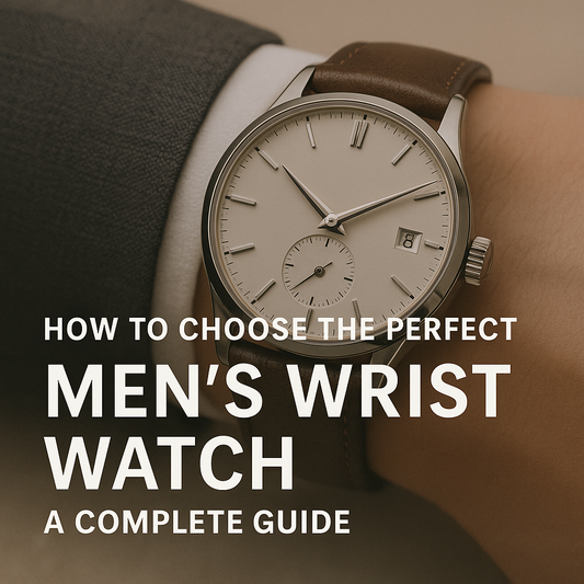 How to Choose the Ideal Men's Wrist Watch: A Complete Guide