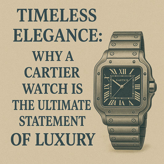 Timeless Elegance: Why a Cartier Watch is the Ultimate Statement of Luxury