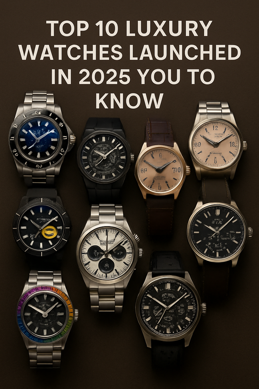 Top 10 Luxury Watches Launched in 2025 You Need to Know