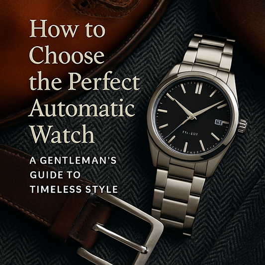 How to Select the Ideal Automatic Watch: A Gentleman's Guide to Timeless Fashion