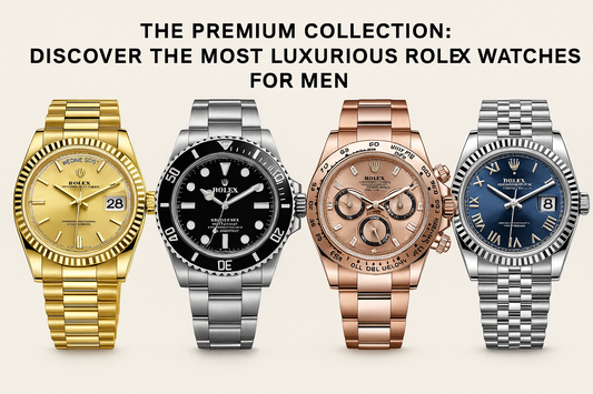 The Premium Collection: Discover the Most Luxurious Rolex Watches for Men