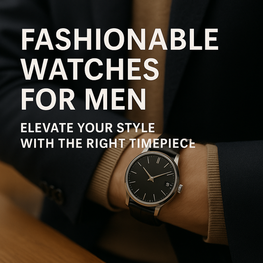Fashionable Watches for Men: Elevate Your Style with the Right Timepiece